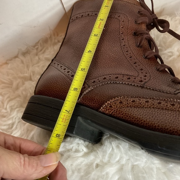 Marc NY by Andrew Marc Baycliff brown leather wingtip chukka boots 11 NWT main image 6